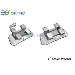 3B MBT 022 Nº16, bracket gemelar para molar CEMENTADO DIRECTO